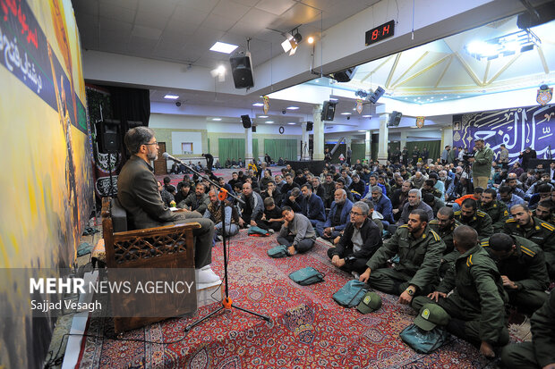 آیین پاسداشت شهید محمد حسین بشیری