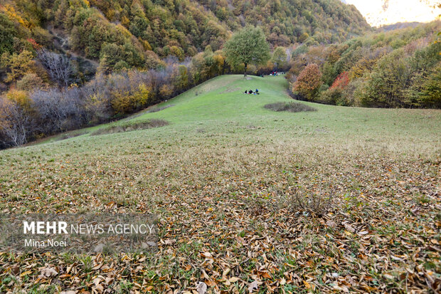 طبیعت پاییزی روستای نمنق