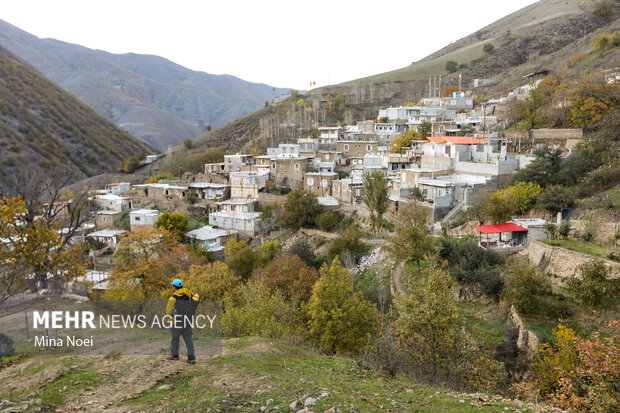 طبیعت پاییزی روستای نمنق