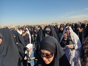 حضور باشکوه مردم مشهد برای اقامه نماز باران