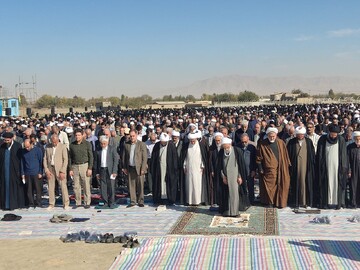 Meşhed halkı yağmur namazı için bir araya geldi