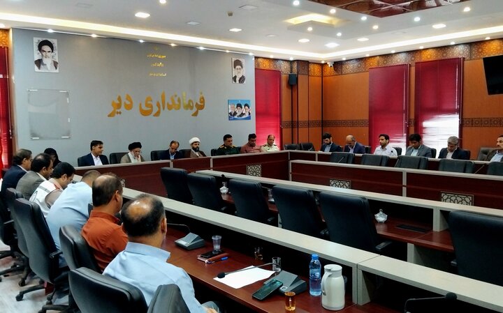 امام‌جمعه دیر: مزار شهدای گمنام پایگاه فرهنگی و تربیتی جوانان باشد