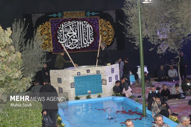 برگزاری آیین عزاداری سنتی و مذهبی سمنوپزان خیمه مادری ۲