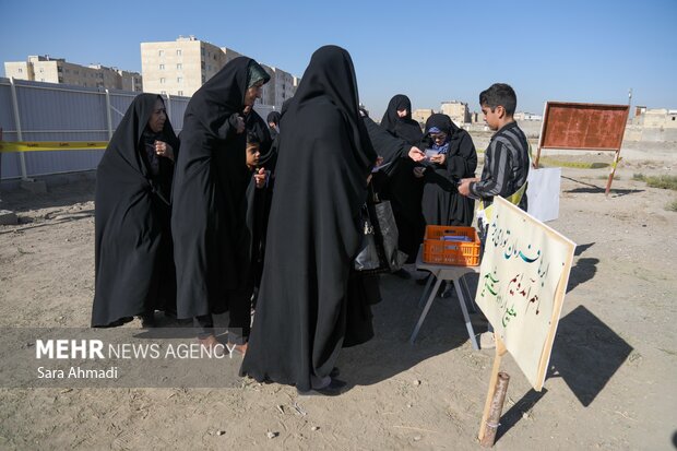 اقامه نماز باران در مسهد