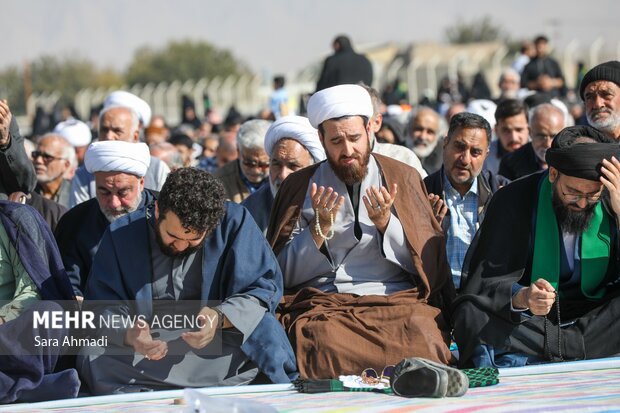 اقامه نماز باران در مسهد