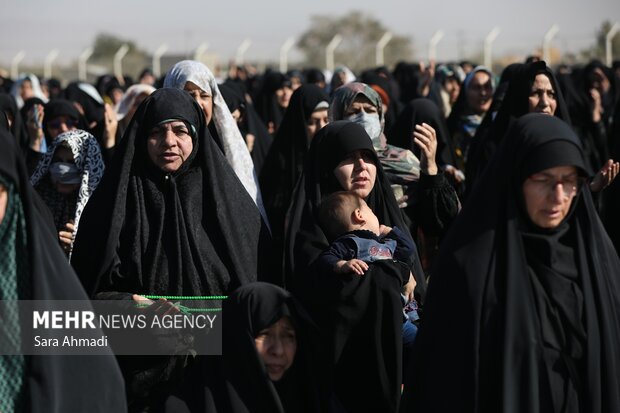 اقامه نماز باران در مسهد