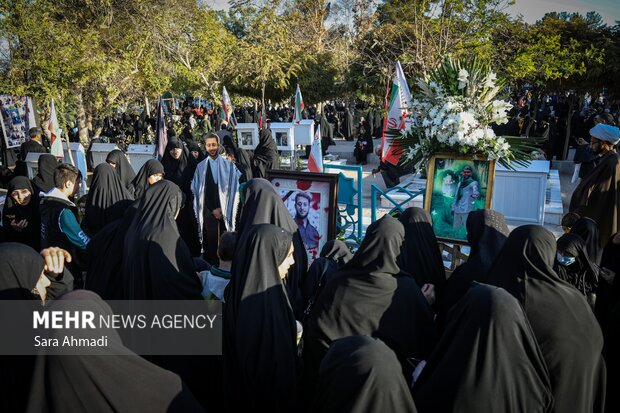 مراسم سومین سالگرد شهدای امنیت در مشهد