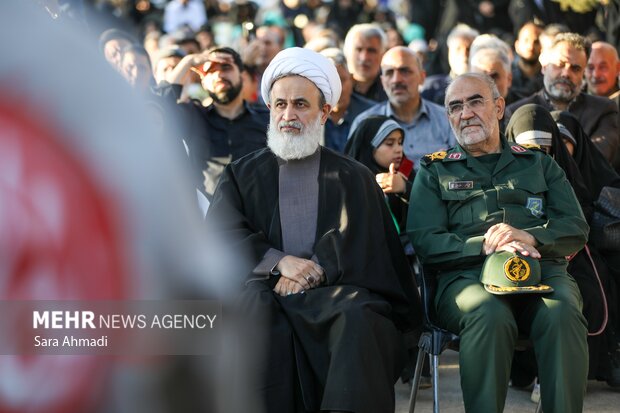 مراسم سومین سالگرد شهدای امنیت در مشهد