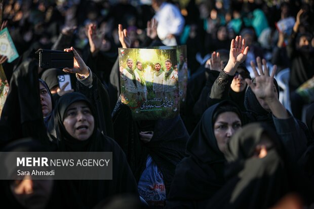 مراسم سومین سالگرد شهدای امنیت در مشهد