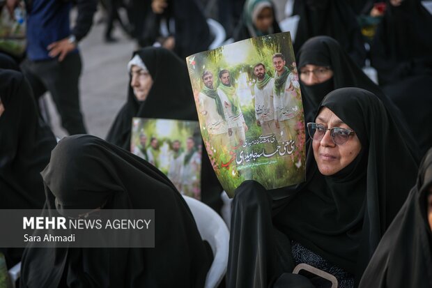 مراسم سومین سالگرد شهدای امنیت در مشهد