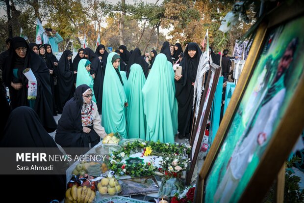 مراسم سومین سالگرد شهدای امنیت در مشهد