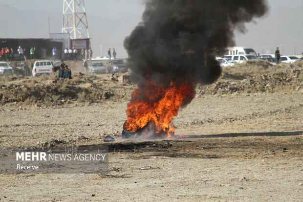 مانور تمام‌عیار زلزله و مخاطرات ترکیبی در همدان