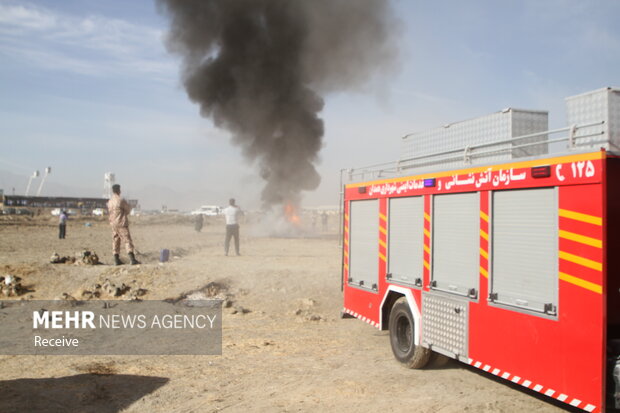 مانور تمام‌عیار زلزله و مخاطرات ترکیبی در همدان