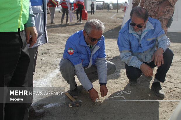 مانور تمام‌عیار زلزله و مخاطرات ترکیبی در همدان