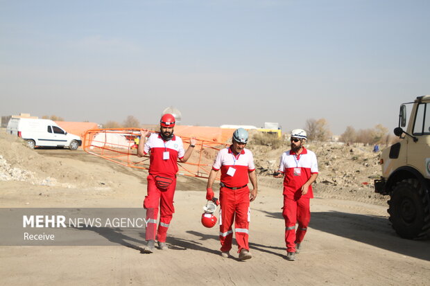 مانور تمام‌عیار زلزله و مخاطرات ترکیبی در همدان