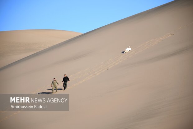 کویر ریگ یلان شهرستان نهبندان