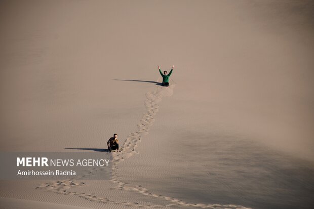 کویر ریگ یلان شهرستان نهبندان
