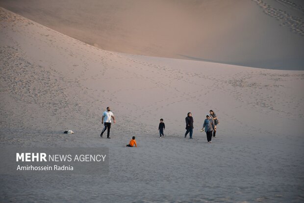 کویر ریگ یلان شهرستان نهبندان