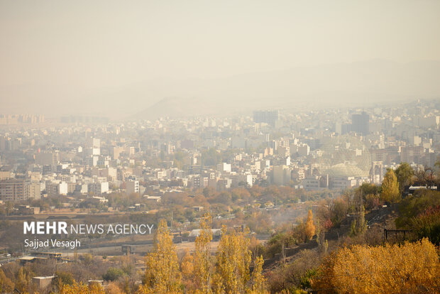 آلودگی هوا در همدان