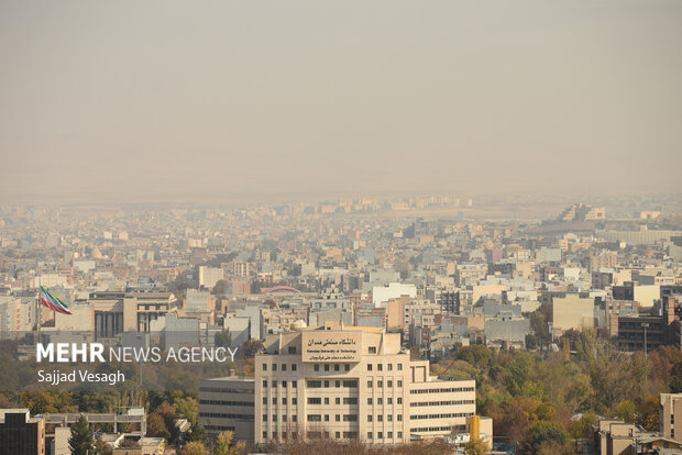 آلودگی هوا در همدان