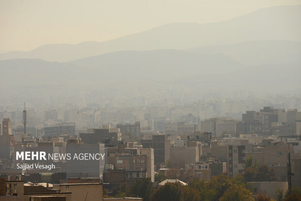 آلودگی هوا در همدان