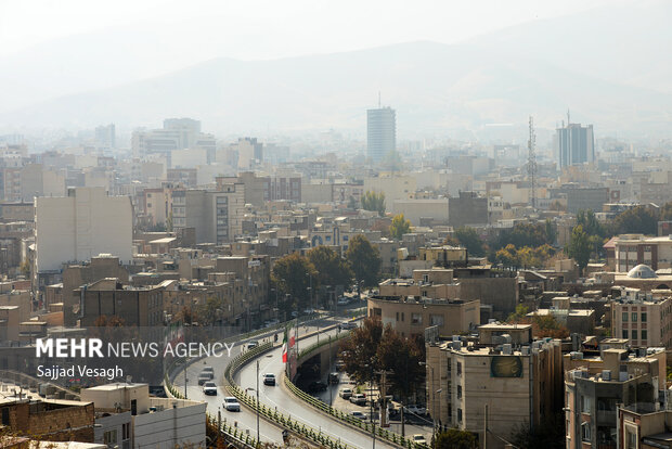 آلودگی هوا در همدان