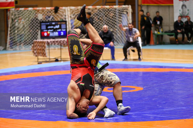 مسابقات قهرمانی کشتی پهلوانی جوانان کشور در اردبیل