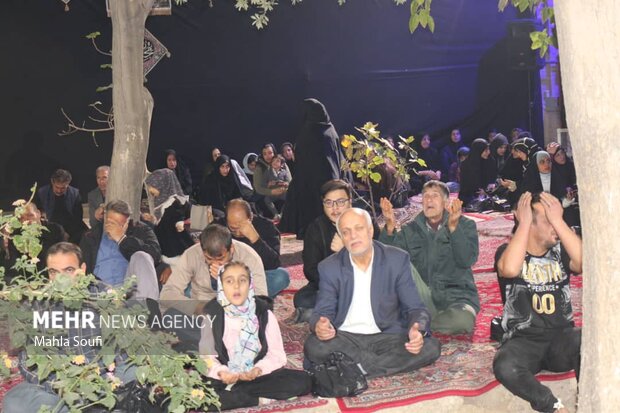 شب وداع عاشقان حضرت زهرا (س) در عطر سمنوی فاطمی ساوه