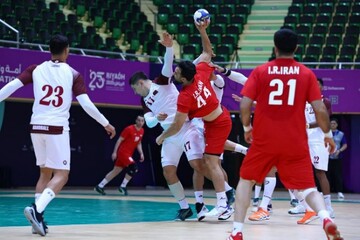شکست تیم مردان هندبال ایران برابر قطر