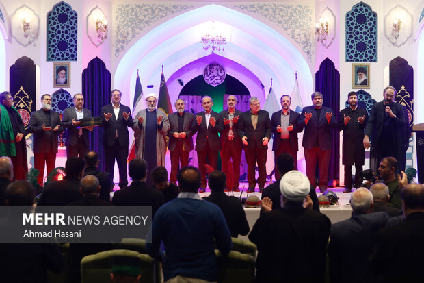 آئین اختتامیه بیست‌ودومین اجلاسیه بین‌المللی پیرغلامان حسینی در مشهد