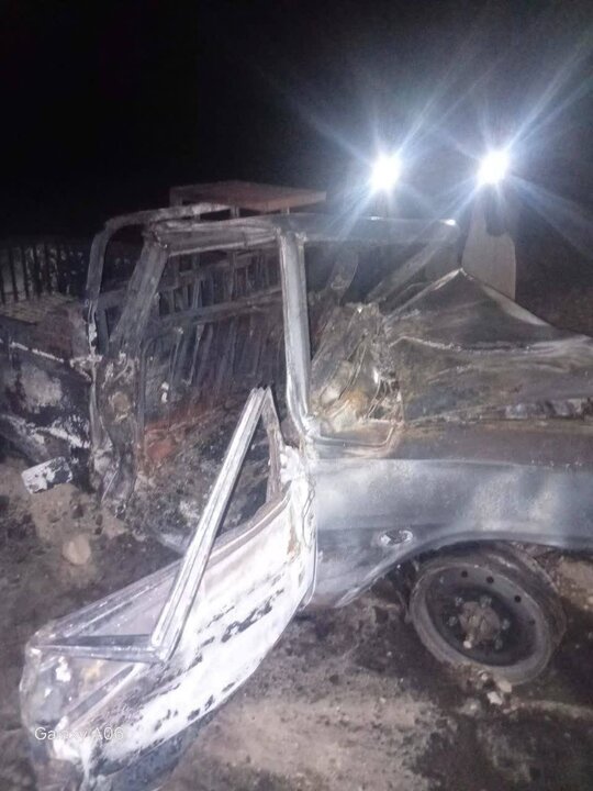 ۸ کشته در برخورد خودروی حامل سوخت قاچاق در جنوب کرمان