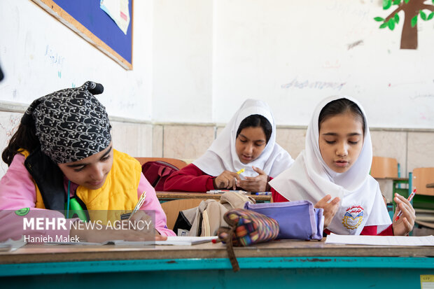 اردوی جهادی در مدرسه منطقه محروم گرگان