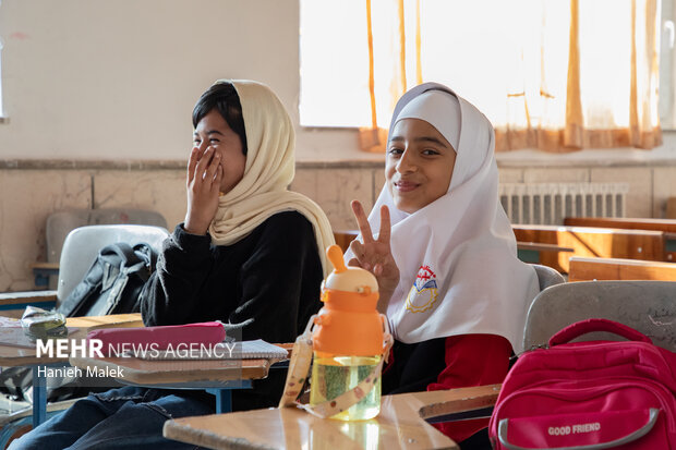 اردوی جهادی در مدرسه منطقه محروم گرگان