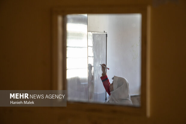 اردوی جهادی در مدرسه منطقه محروم گرگان