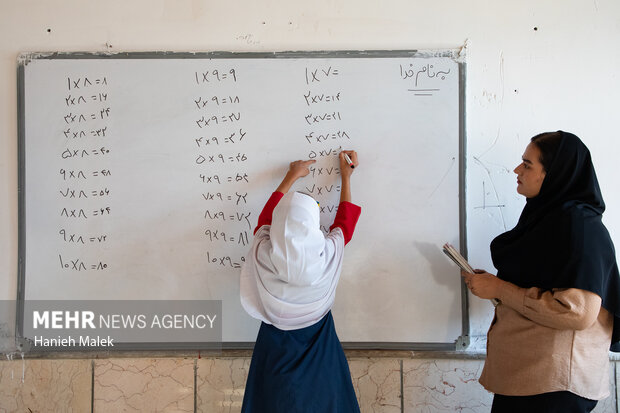 اردوی جهادی در مدرسه منطقه محروم گرگان