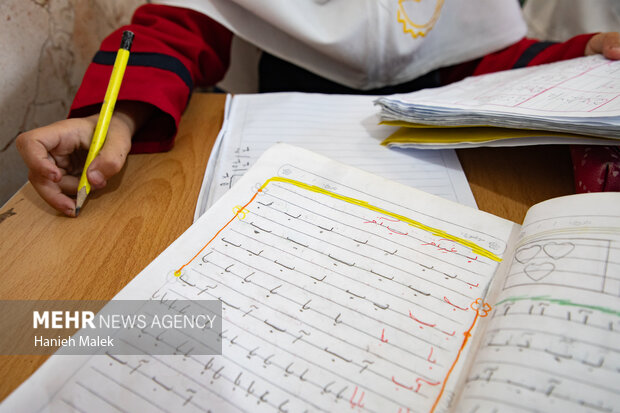 اردوی جهادی در مدرسه منطقه محروم گرگان