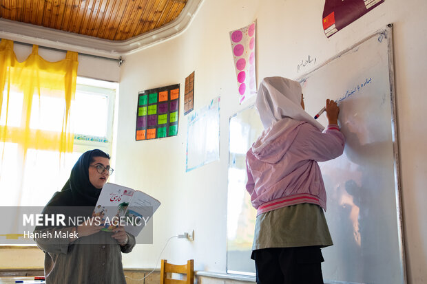 اردوی جهادی در مدرسه منطقه محروم گرگان