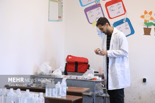 اردوی جهادی سلامت محور در مناطق کم برخوردار مشهد