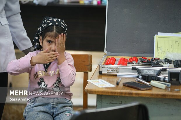 اردوی جهادی سلامت محور در مناطق کم برخوردار مشهد