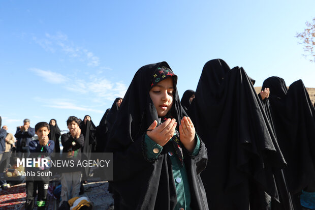 اقامه نماز باران در اراک