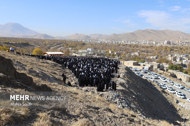 اقامه نماز باران در اراک
