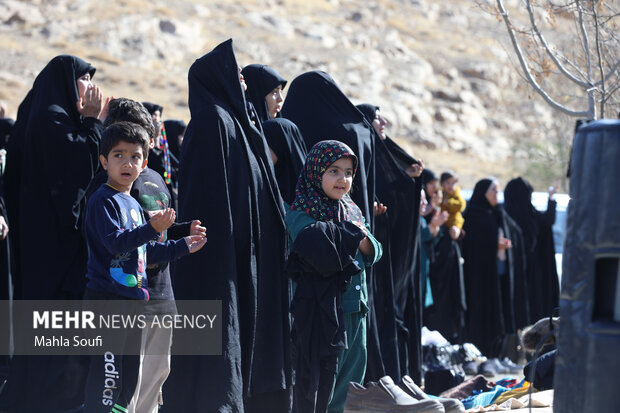 اقامه نماز باران در اراک