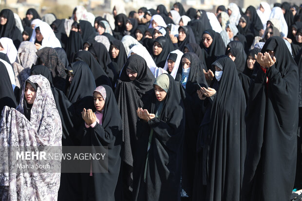 اقامه نماز باران در اراک