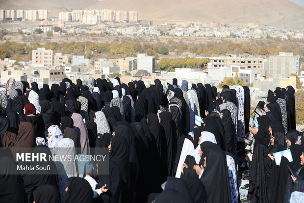 اقامه نماز باران در اراک