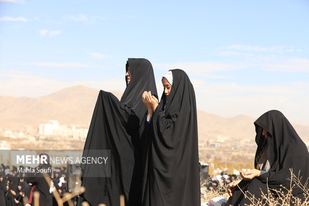 اقامه نماز باران در اراک