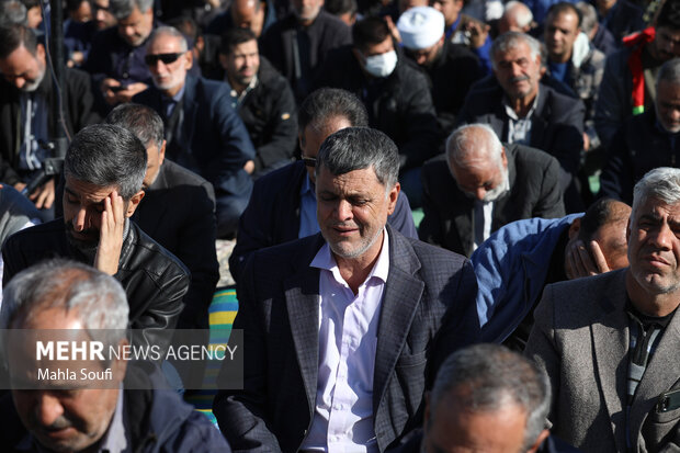 اقامه نماز باران در اراک