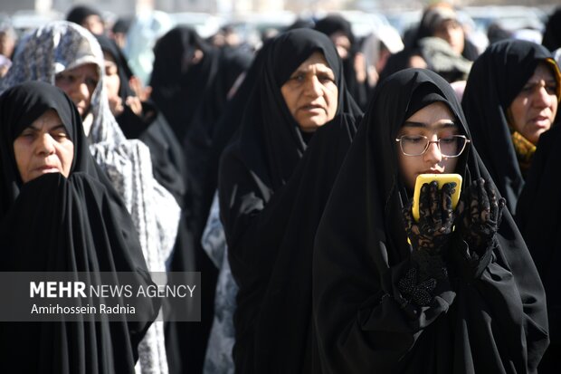 نماز باران در بیرجند