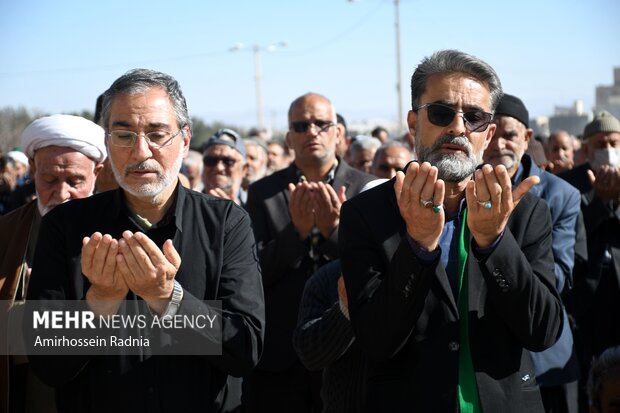 نماز باران در بیرجند