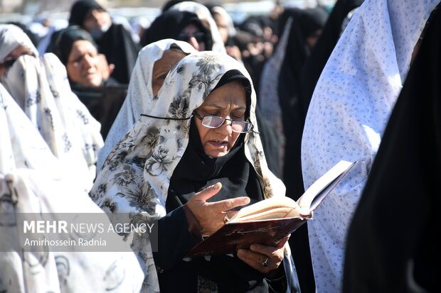 نماز باران در بیرجند