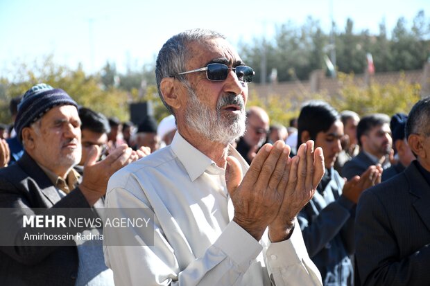 نماز باران در بیرجند